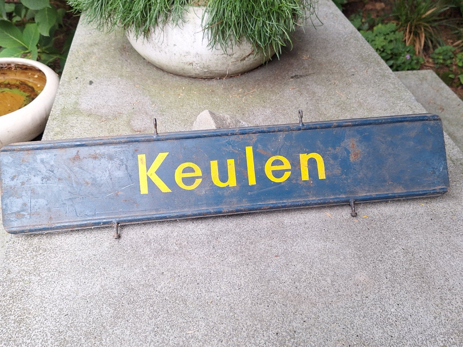 NS - Plaatsnaambord. KEULEN., Ophalen, Gebruikt, Trein, Overige typen