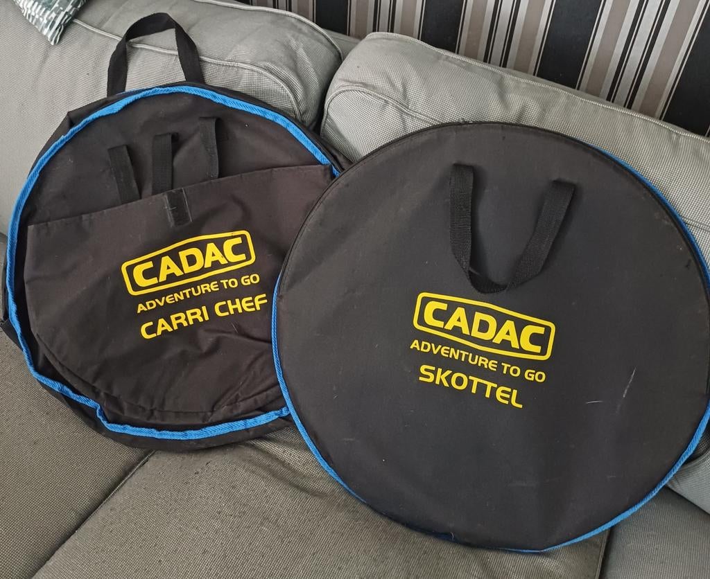 Cadac Carrichef platen en skottelbraai, Ophalen, Gebruikt