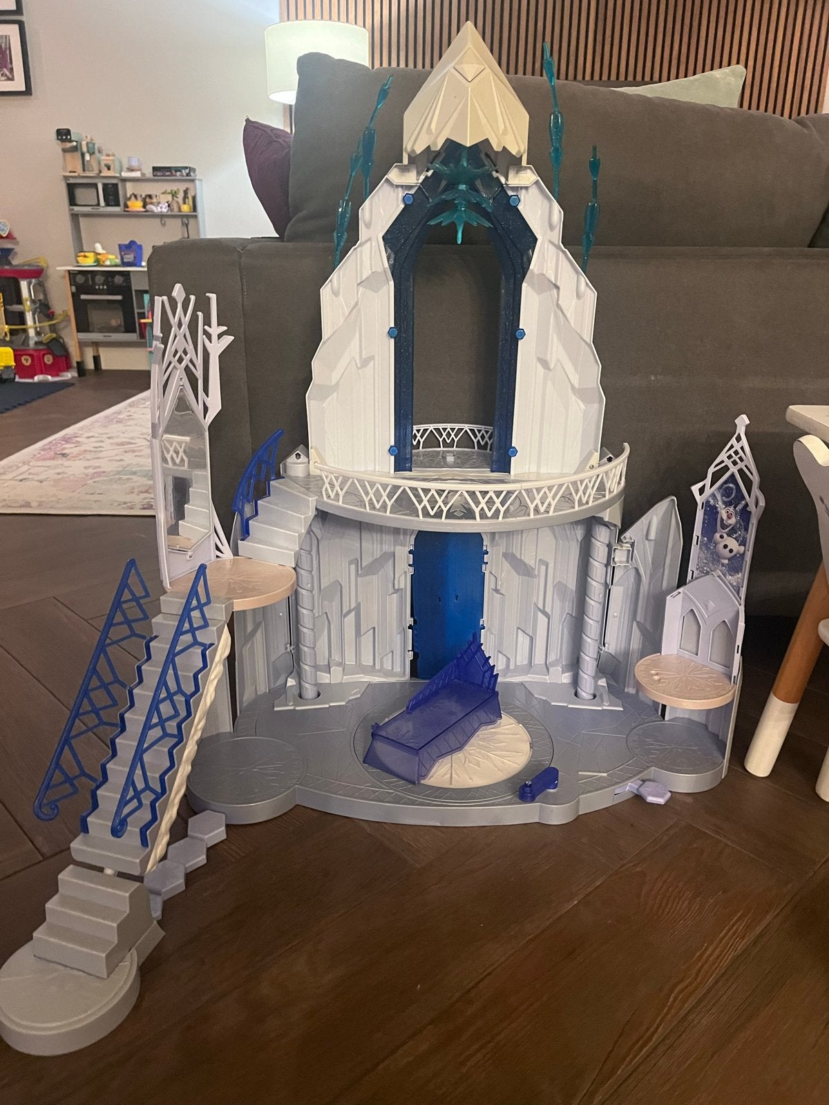 Disney Frozen IJskasteel Speelset, Ophalen, Zo goed als nieuw, Meisje