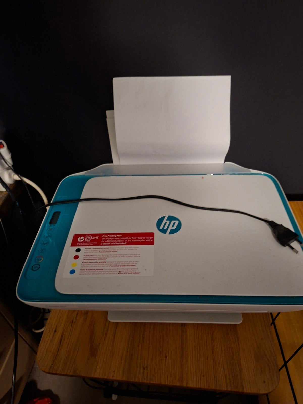 Hp deskjet, Ophalen