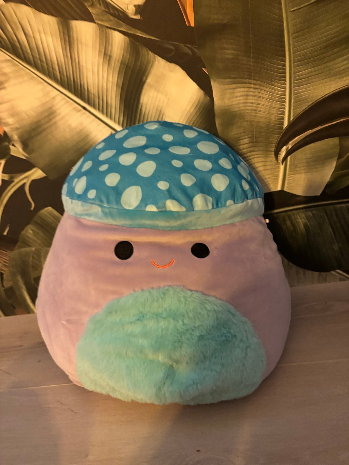 Squishmallow Paddenstoel - Zeldzaam en Knuffelbaar, Overige karakters, Overige typen, Ophalen of Verzenden, Middelgroot (20 tot 80 cm)