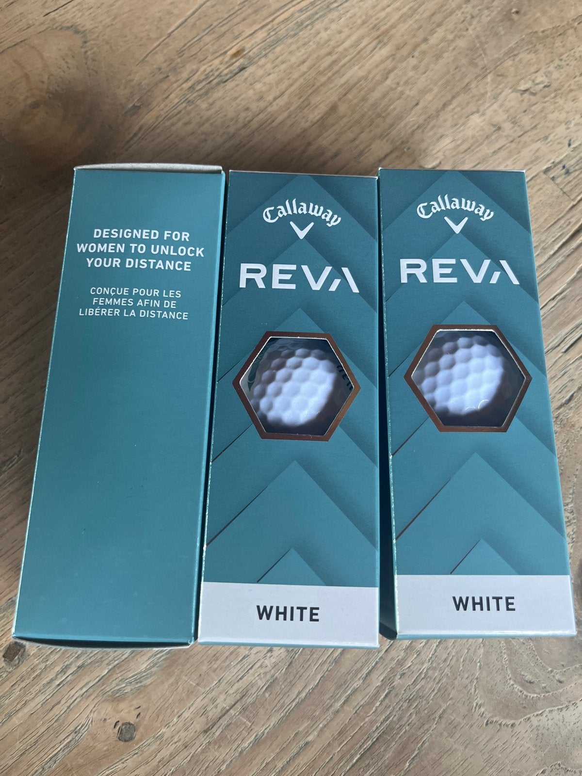 Callaway REVA en Srixon Z star Diamond golfballen, Ophalen of Verzenden, Nieuw, Bal(len), Callaway