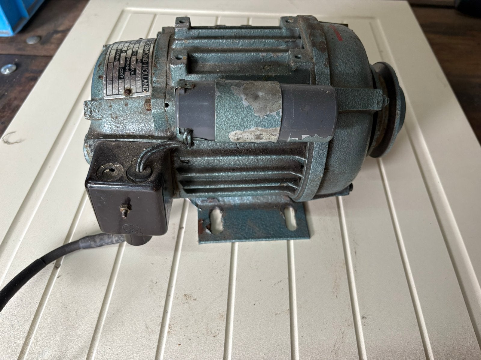 Creusen N.V. Roermond Holland Elektromotor, Doe-het-zelf en Verbouw, Motoren, Ophalen of Verzenden, Gebruikt, Elektromotor, 1800 rpm of meer