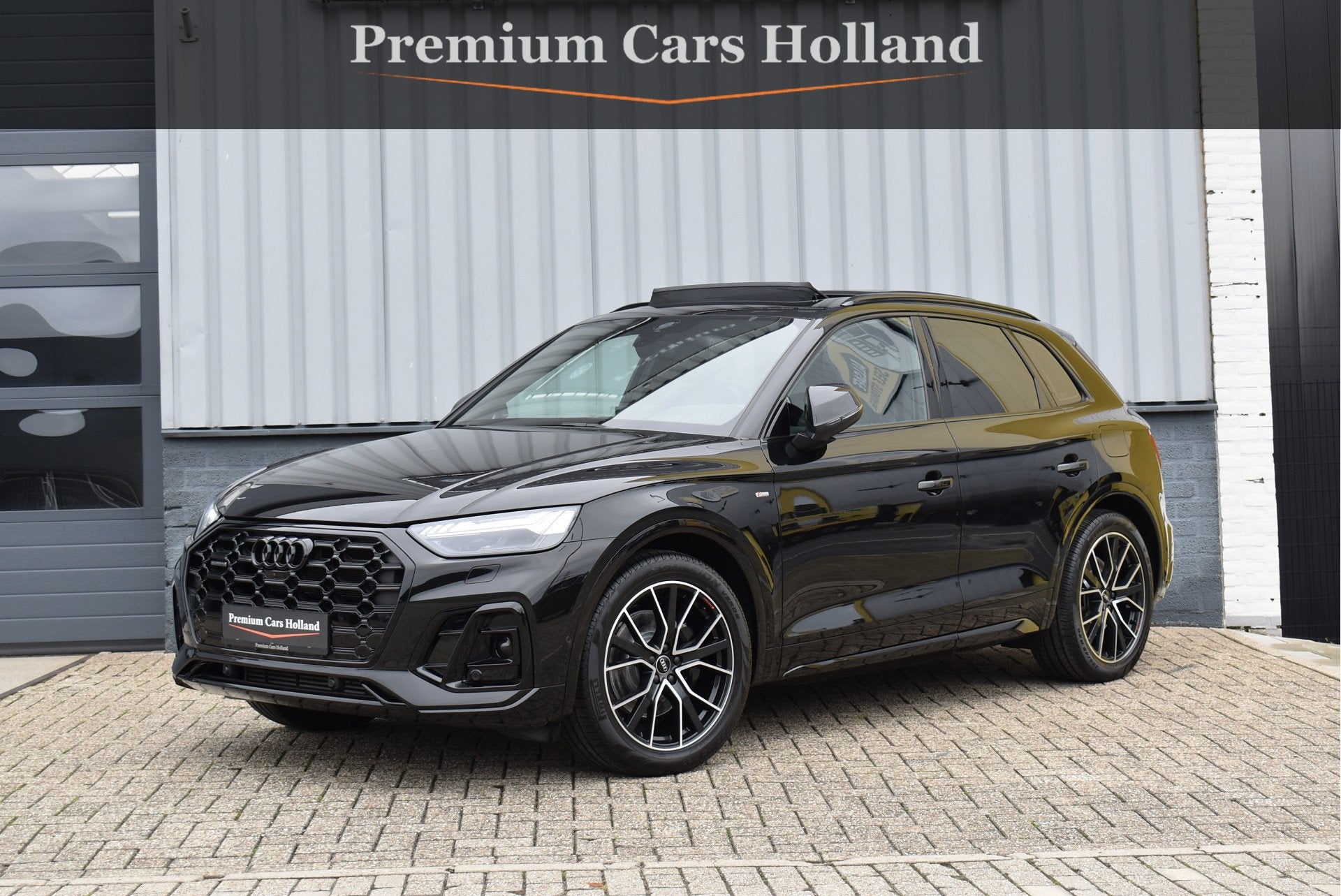 Audi Q5 55 TFSI e S-Line 367 Pk Pano Rs-Stoelen Luchtvering, Automaat, Dealer onderhouden, Gebruikt, 4 cilinders