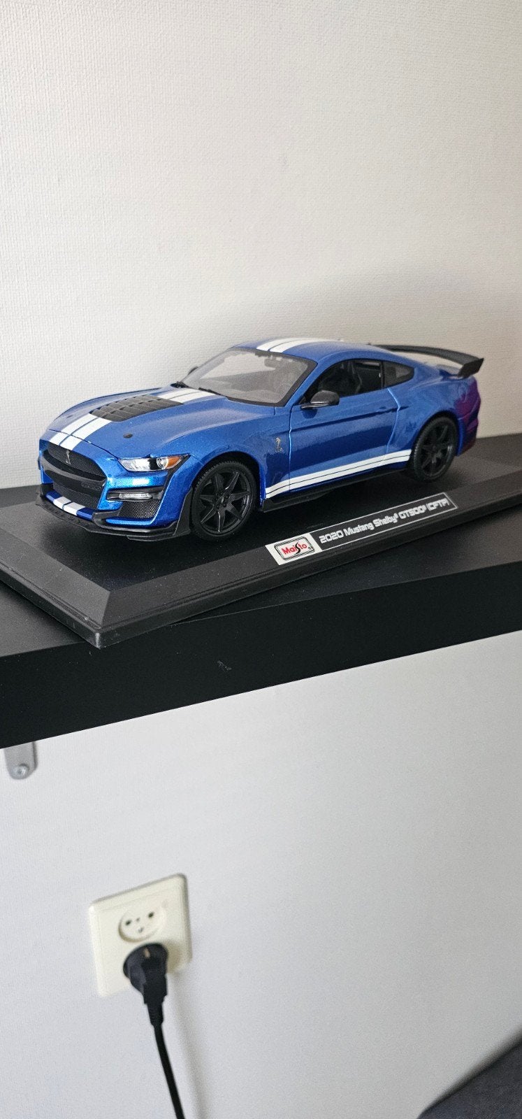 Maisto Ford Mustang Shelby GT500 2020, Hobby en Vrije tijd, Modelauto's | 1:18, Ophalen of Verzenden, Zo goed als nieuw, Auto