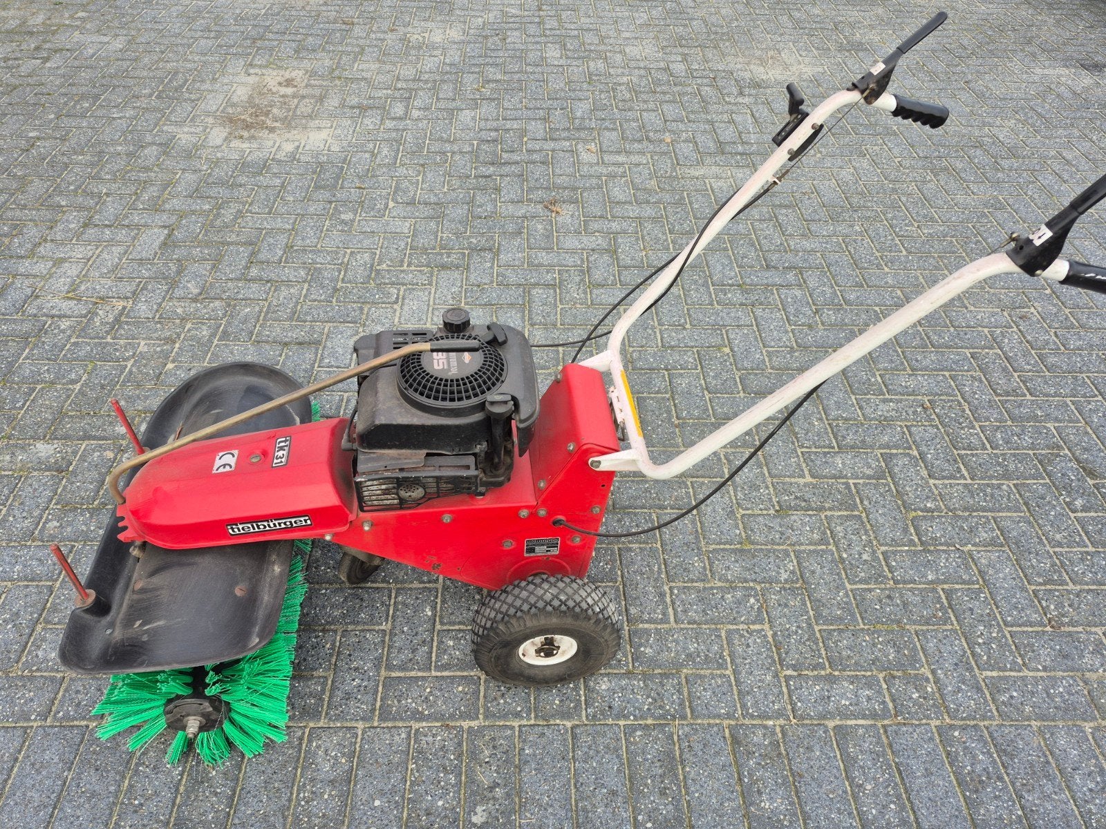 Tielbürger veegmachine met opvangbak en extra borstel, Ophalen, Overige typen