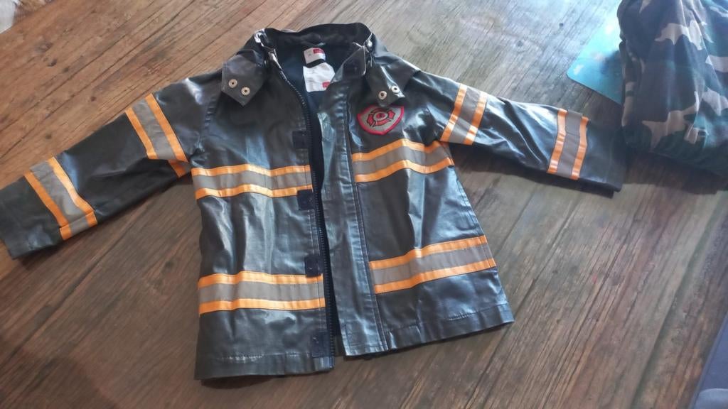 Name it Brandweer kinder regenjas, Ophalen of Verzenden, Jongen of Meisje, Jas