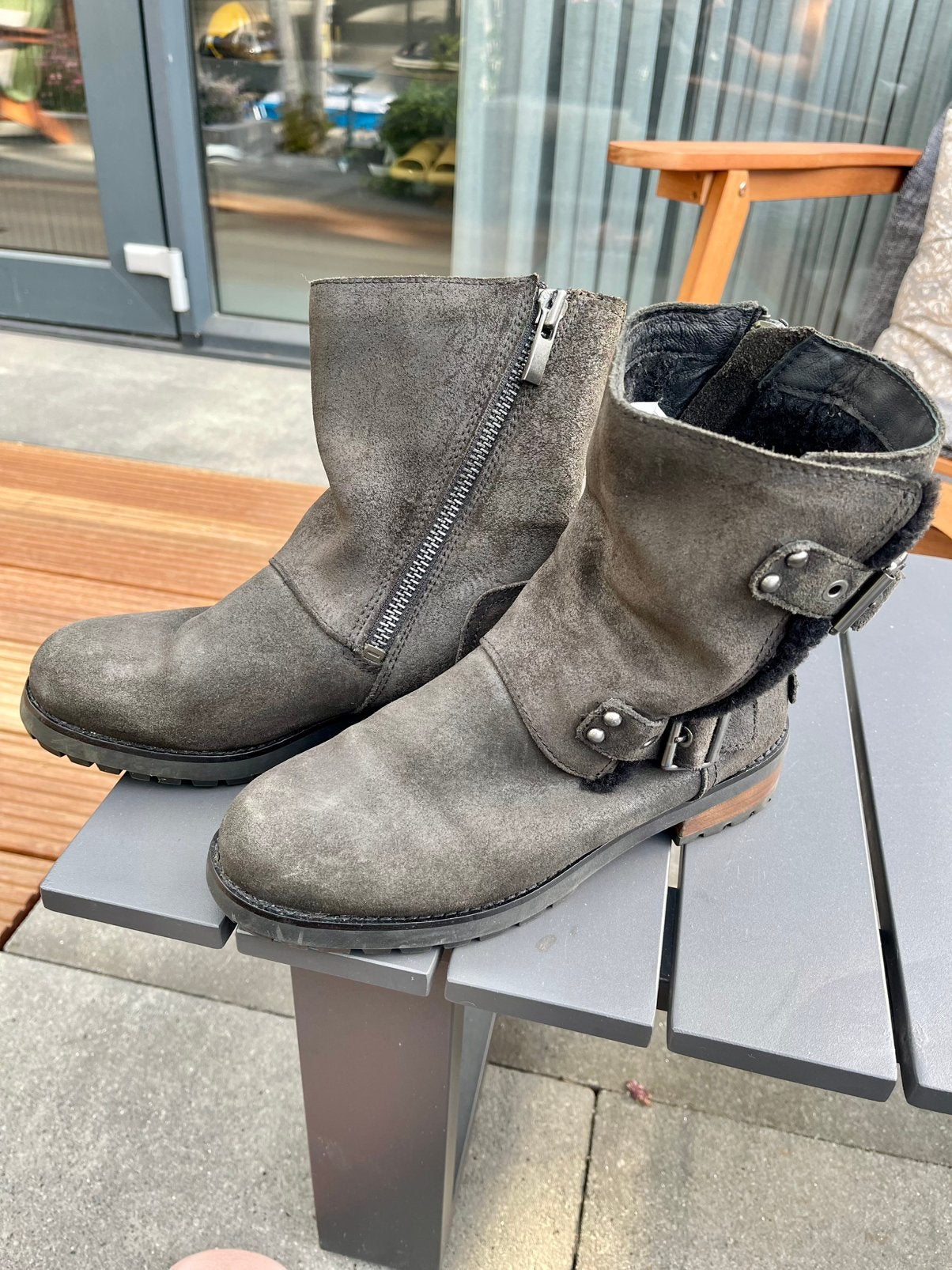 UGG - suède - maat 38, Ophalen, Zo goed als nieuw, Bruin