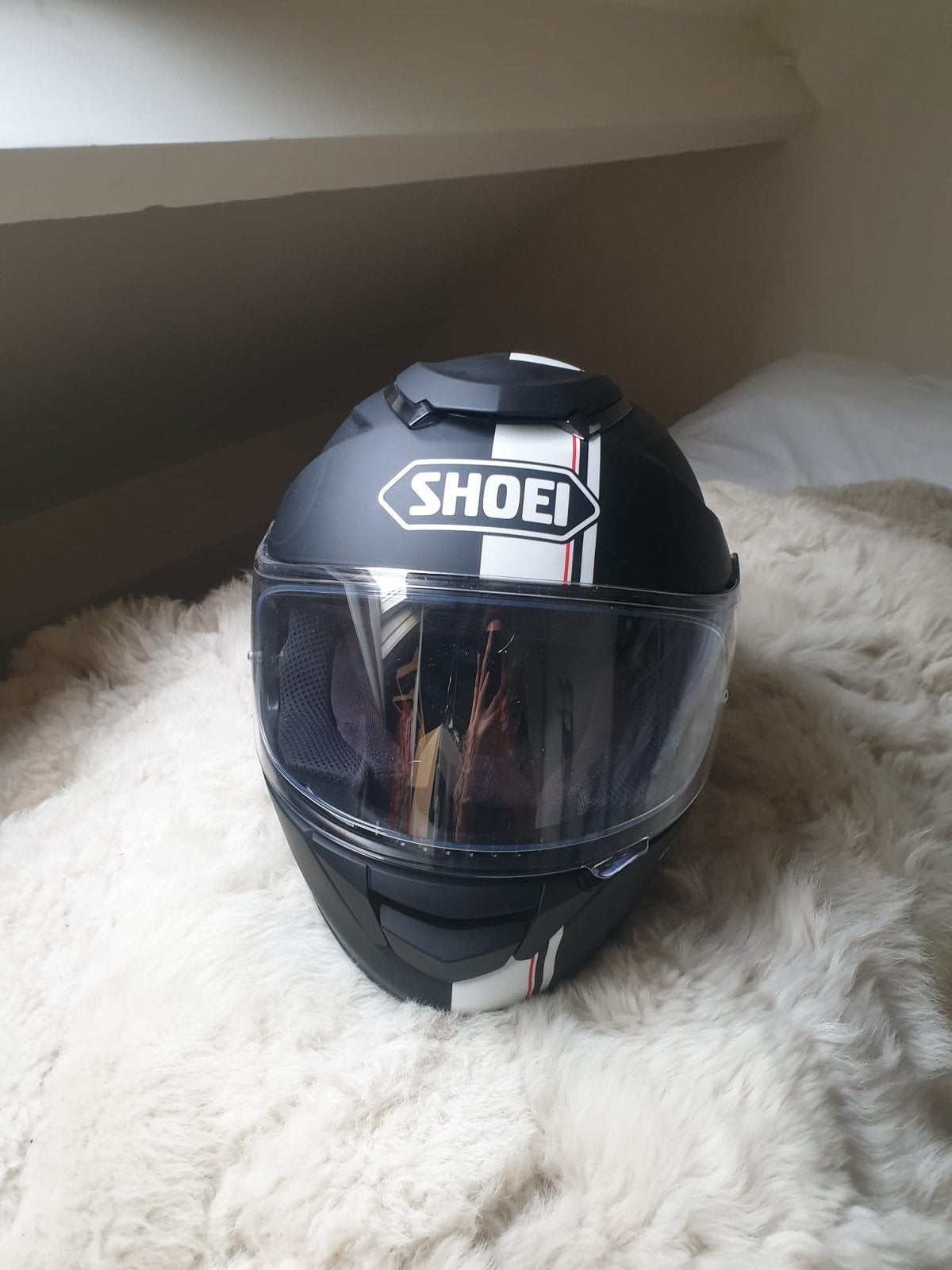 Shoei motor helm GR-air wanderer XS, Motoren, Kleding | Motorhelmen, XS, Ophalen of Verzenden, Integraalhelm, Shoei