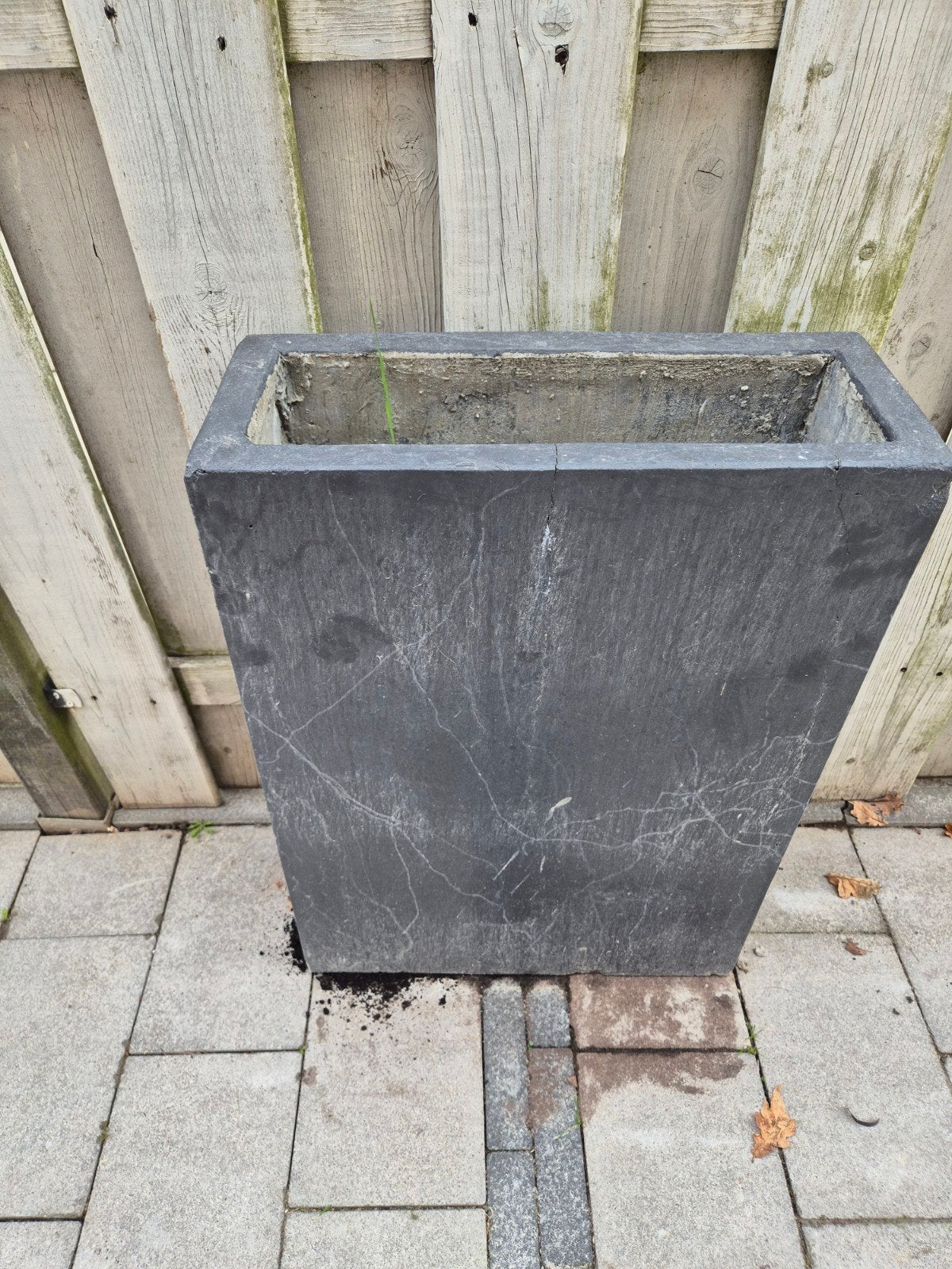 Betonnen bloembak - Zeer zwaar - Gratis af te halen, Tuin en Terras, Ophalen, Gebruikt, Minder dan 60 cm, Beton