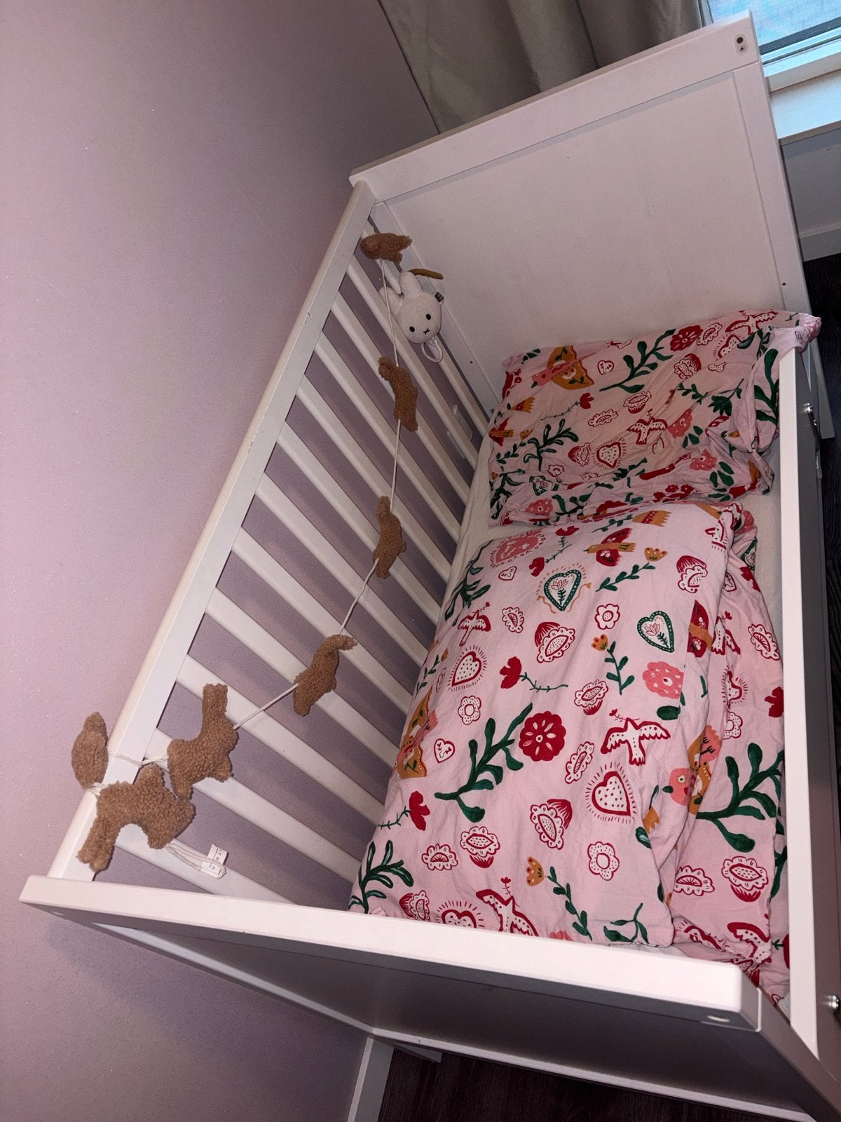 Ikea Sundvik ledikant met areosleep matras &aerosleep topper, Ophalen, Gebruikt, Minder dan 140 cm, Matras