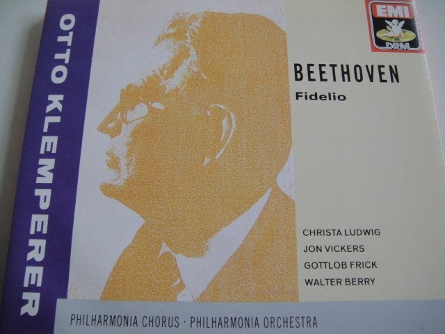 BEETHOVEN Fidelio 2 - CD LUDWIG KLEMPERER EMI COMPLETE, Ophalen of Verzenden, Classicisme, Gebruikt, Opera of Operette