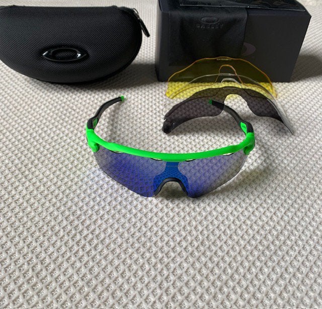 Oakley Radar EV Path Eyewear Unisex Zonnebril -Groen & Zwart, Sieraden, Tassen en Uiterlijk, Zonnebrillen en Brillen | Heren, Zonnebril