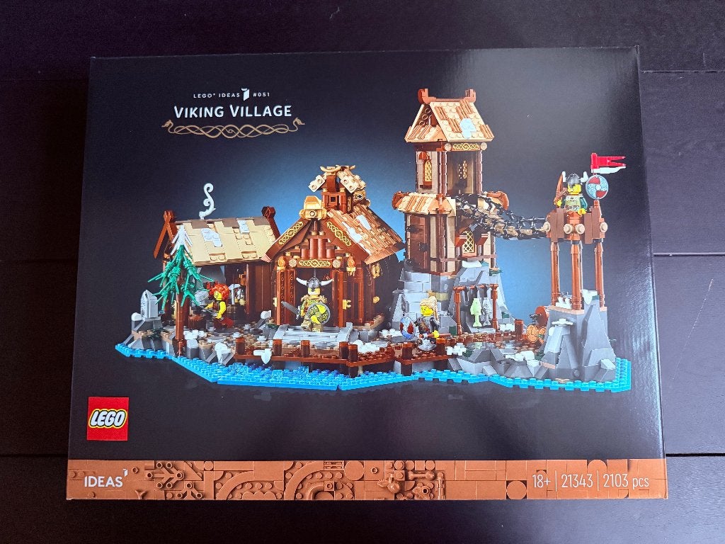 Lego Ideas 21343 Viking Village, Nieuw, Ophalen of Verzenden, Ideas, Complete set