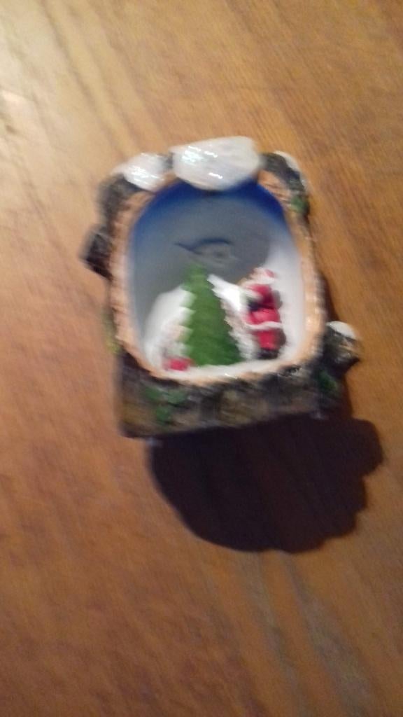kerst boomstam, Ophalen of Verzenden