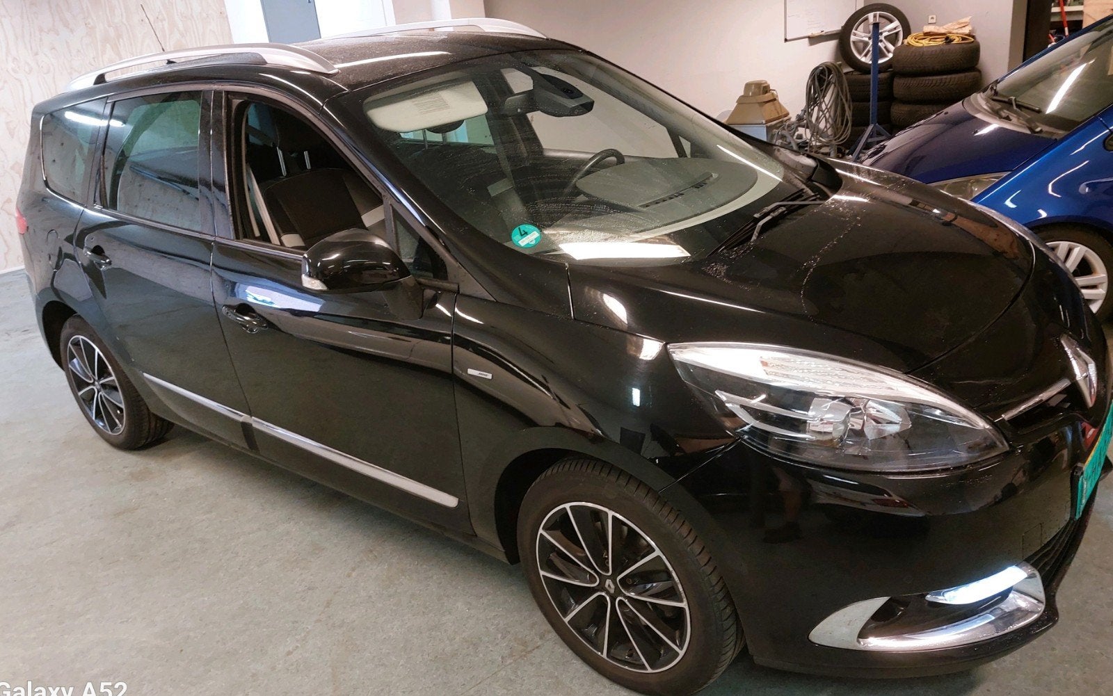 Renault Grand Scenic 1.2  7Persoons  2013 Zwart lees text., Auto's, Voorwielaandrijving, Zwart, 4 cilinders, Bedrijf