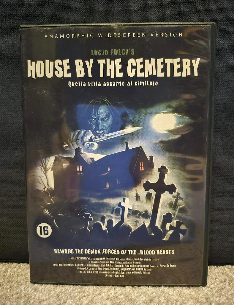 House By The Cemetery (lucio fulci / 1981), Cd's en Dvd's, Dvd's | Horror, Vanaf 16 jaar, Ophalen of Verzenden, Zo goed als nieuw