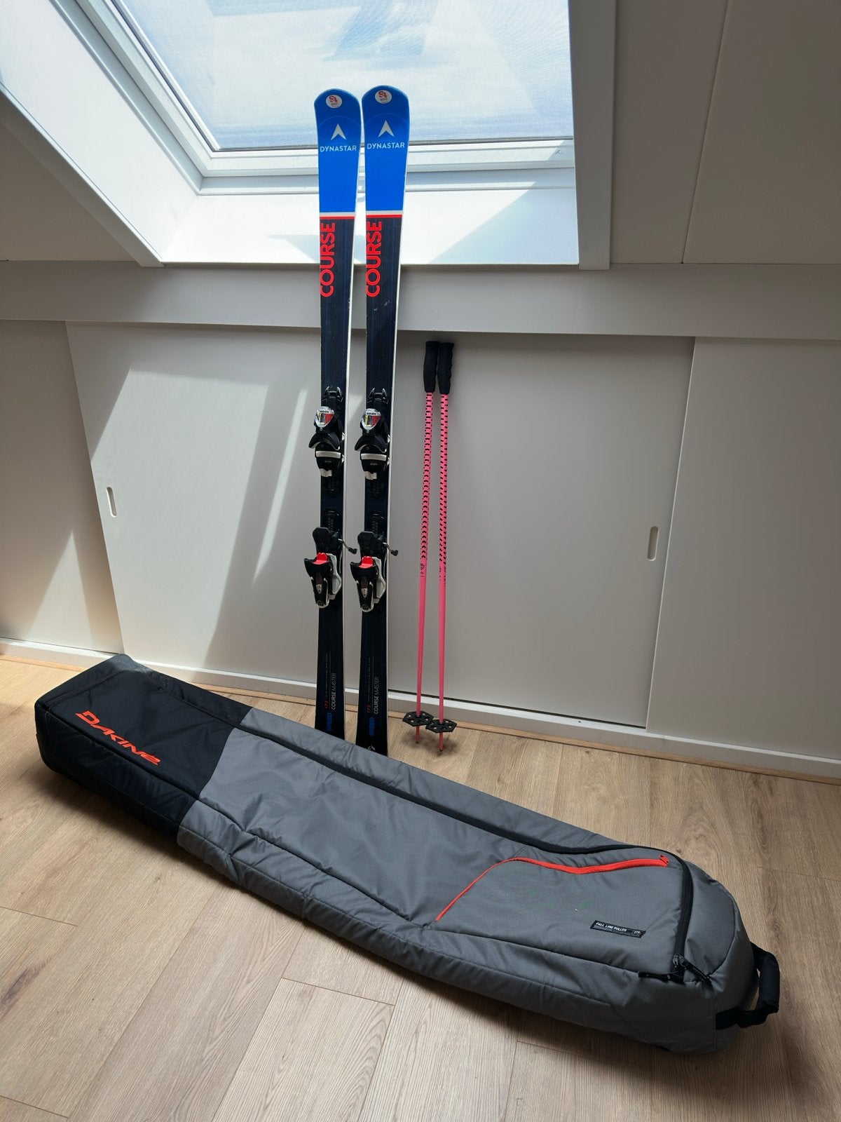 Dynastar Course Master GS 173cm, tas, black crows stokken, Overige merken, 160 tot 180 cm, Gebruikt, Ophalen of Verzenden