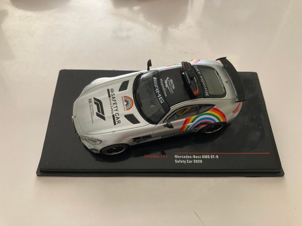 Safety car 2020 Mercedes benz amg gt-r 1/43, Ophalen of Verzenden, Nieuw, Auto