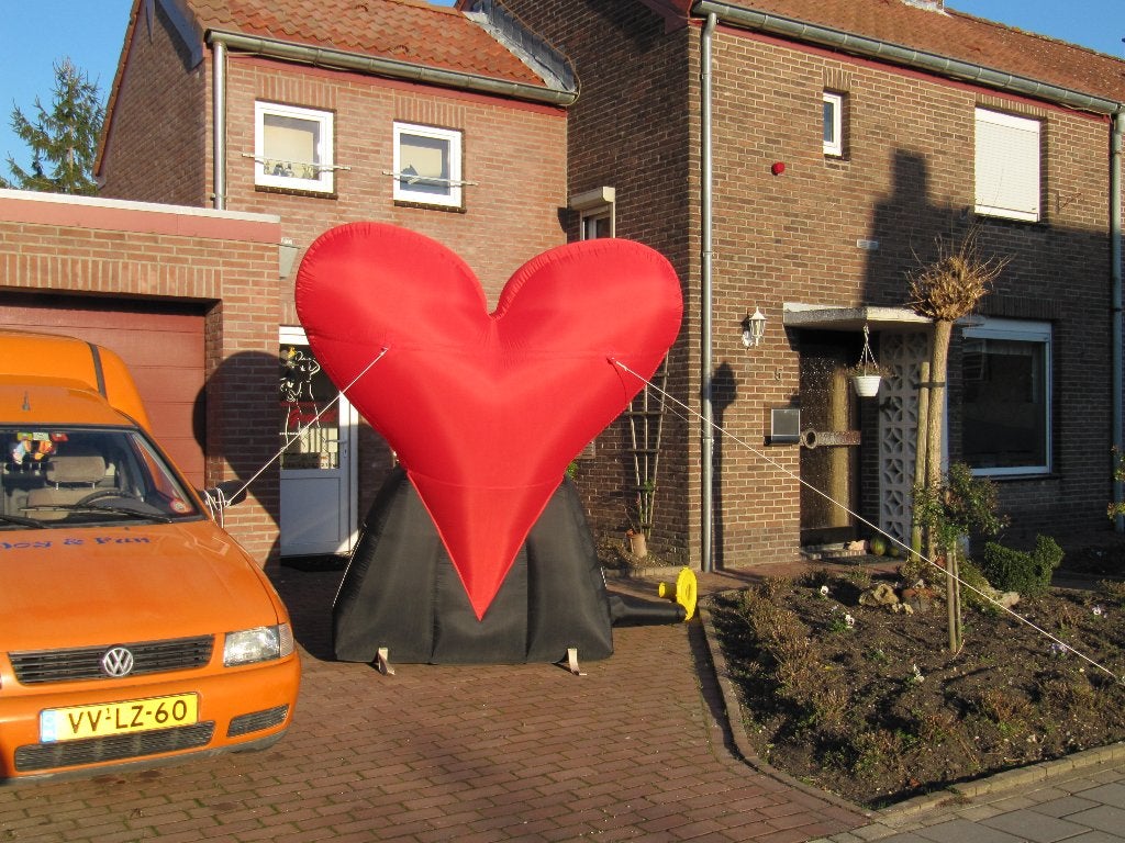 hart hartje feest sarah huwlijk te huur verhuur opblaasbaar, Ophalen, Nieuw, Abraham of Sarah