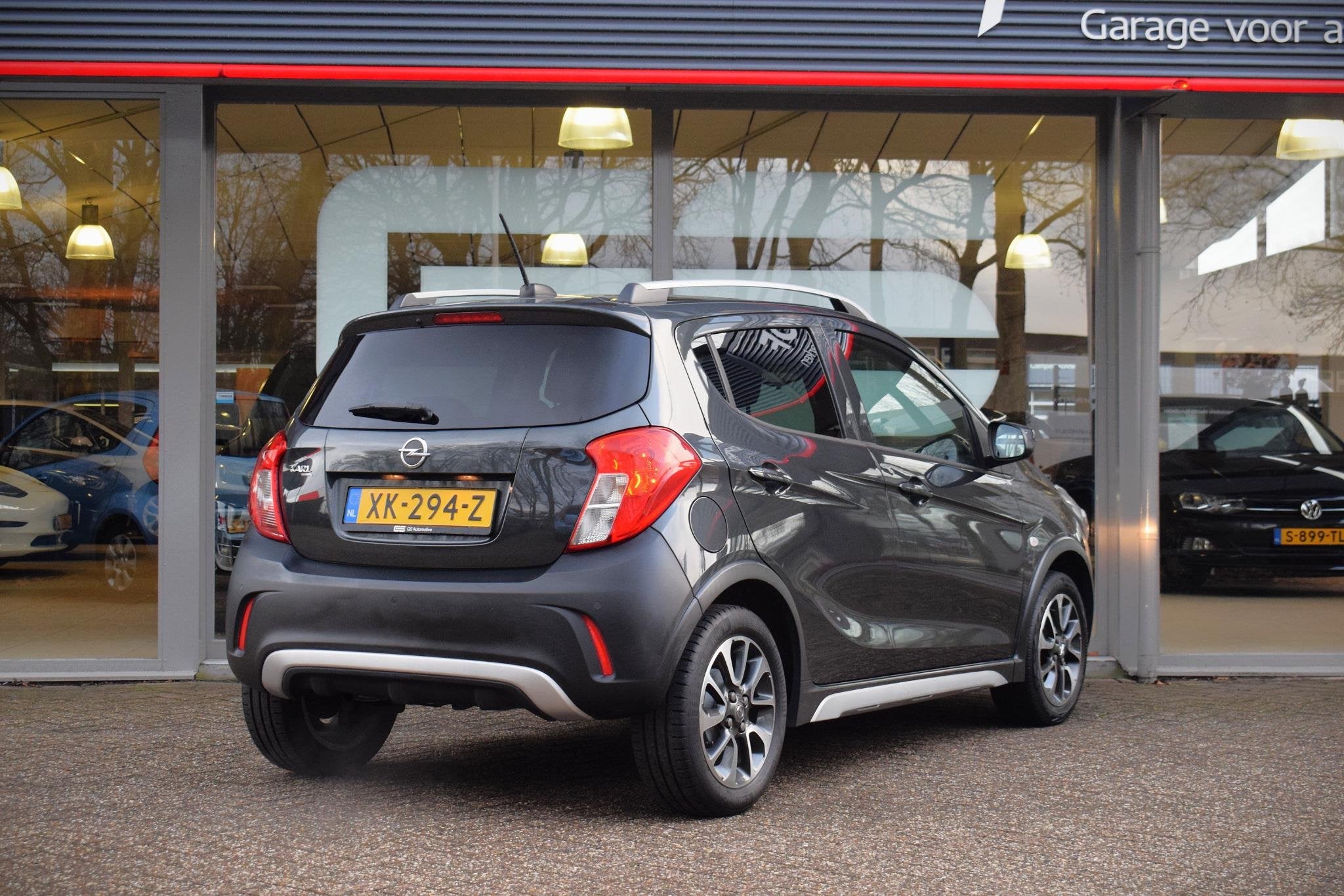 Opel KARL 1.0 Rocks Online Edition NAV|DAB|PDC|CRUIS|CARPLAY, Voorwielaandrijving, 839 kg, Stof, Gebruikt