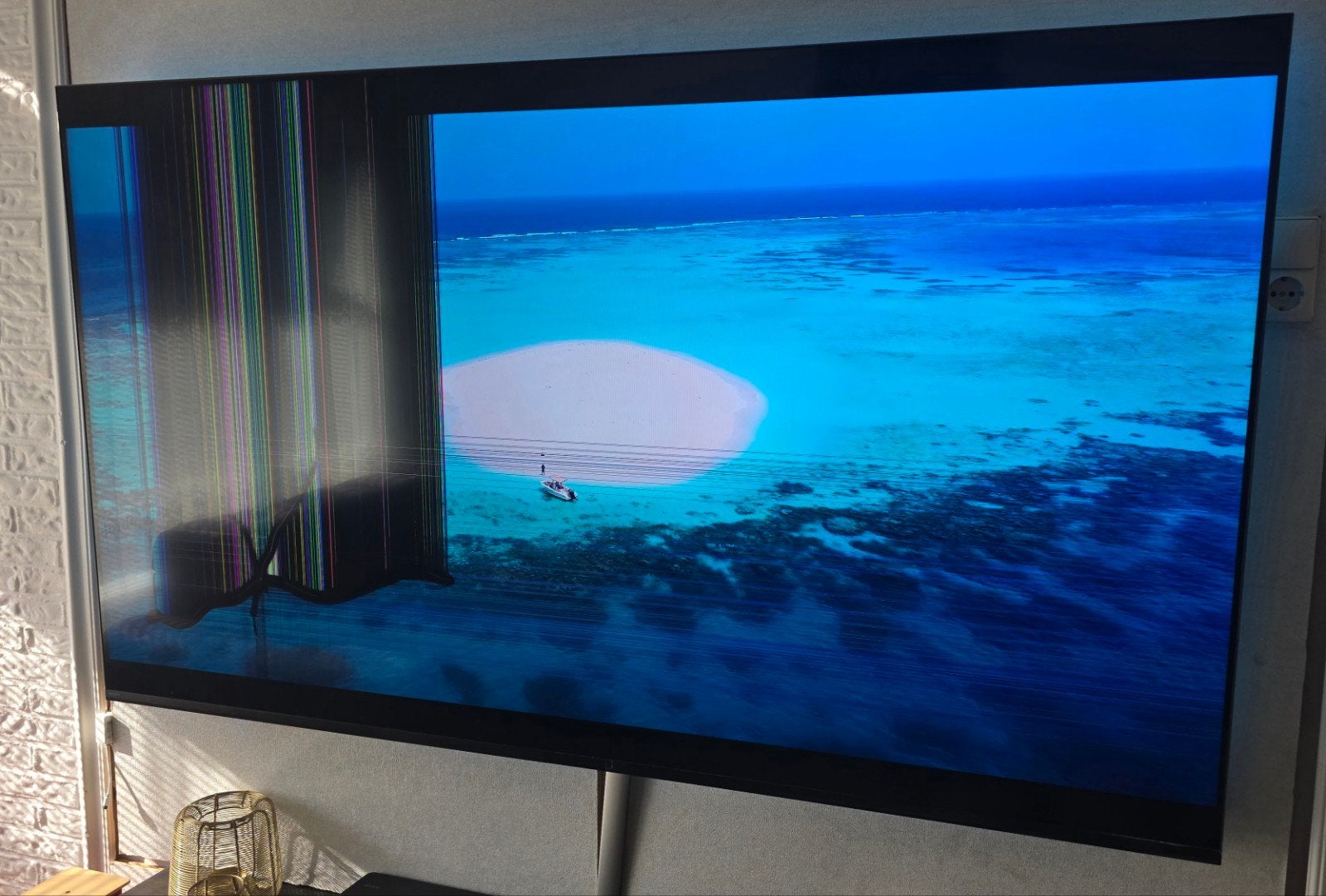 75" SONY Bravia KD-75X85L 2023 met scherm breuk en factuur., Ophalen, 100 cm of meer, Sony