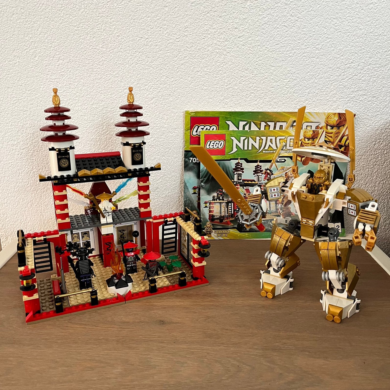 Lego Ninjago Temple of Light Set nr. 70505, Kinderen en Baby's, Lego, Ophalen of Verzenden, Zo goed als nieuw, Inclusief instructies