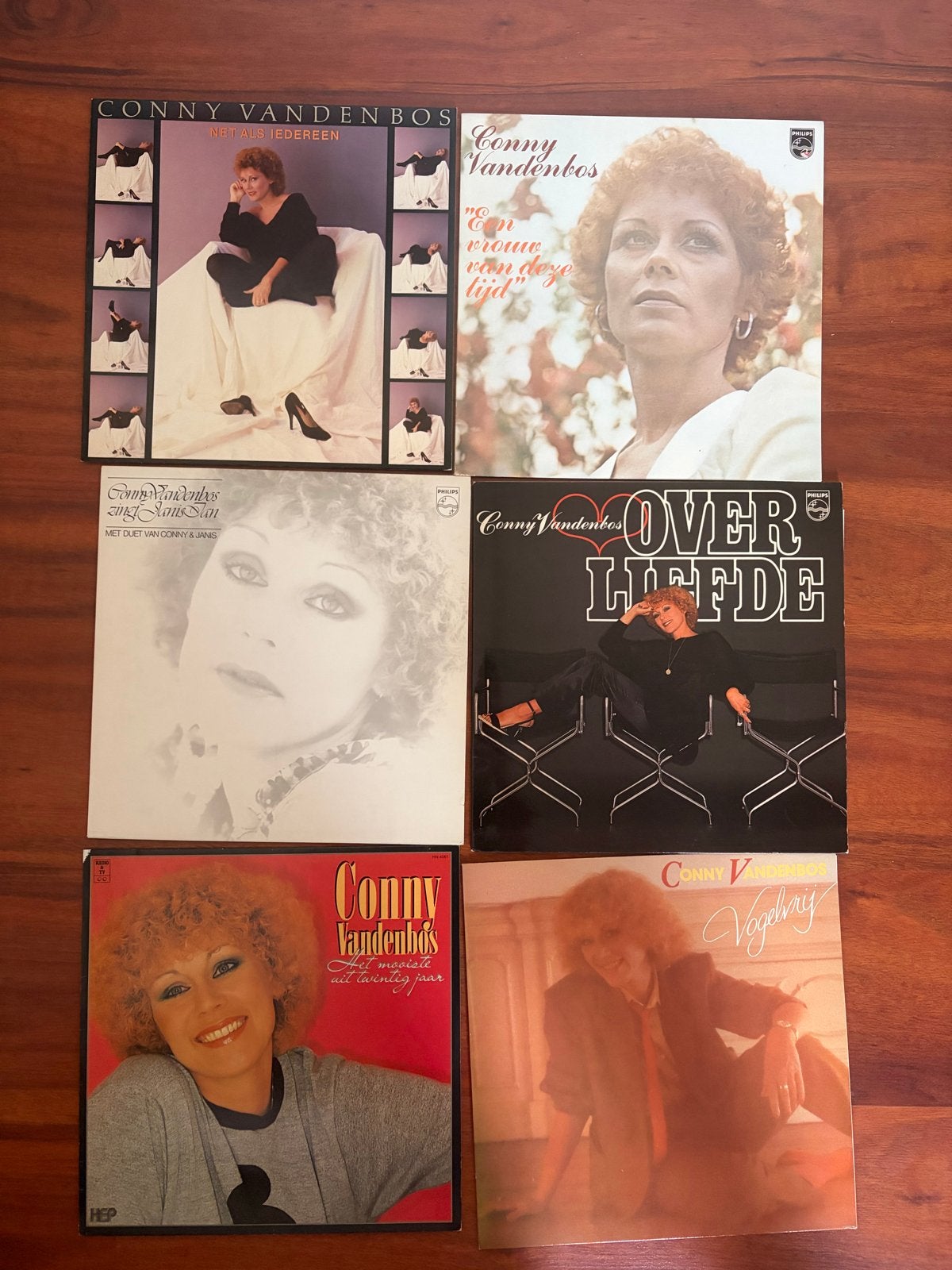 Conny Vandenbos LP Collectie - 6 Vinyl Platen, Cd's en Dvd's, Ophalen of Verzenden, Levenslied of Smartlap, 12 inch, 1970 - 1979