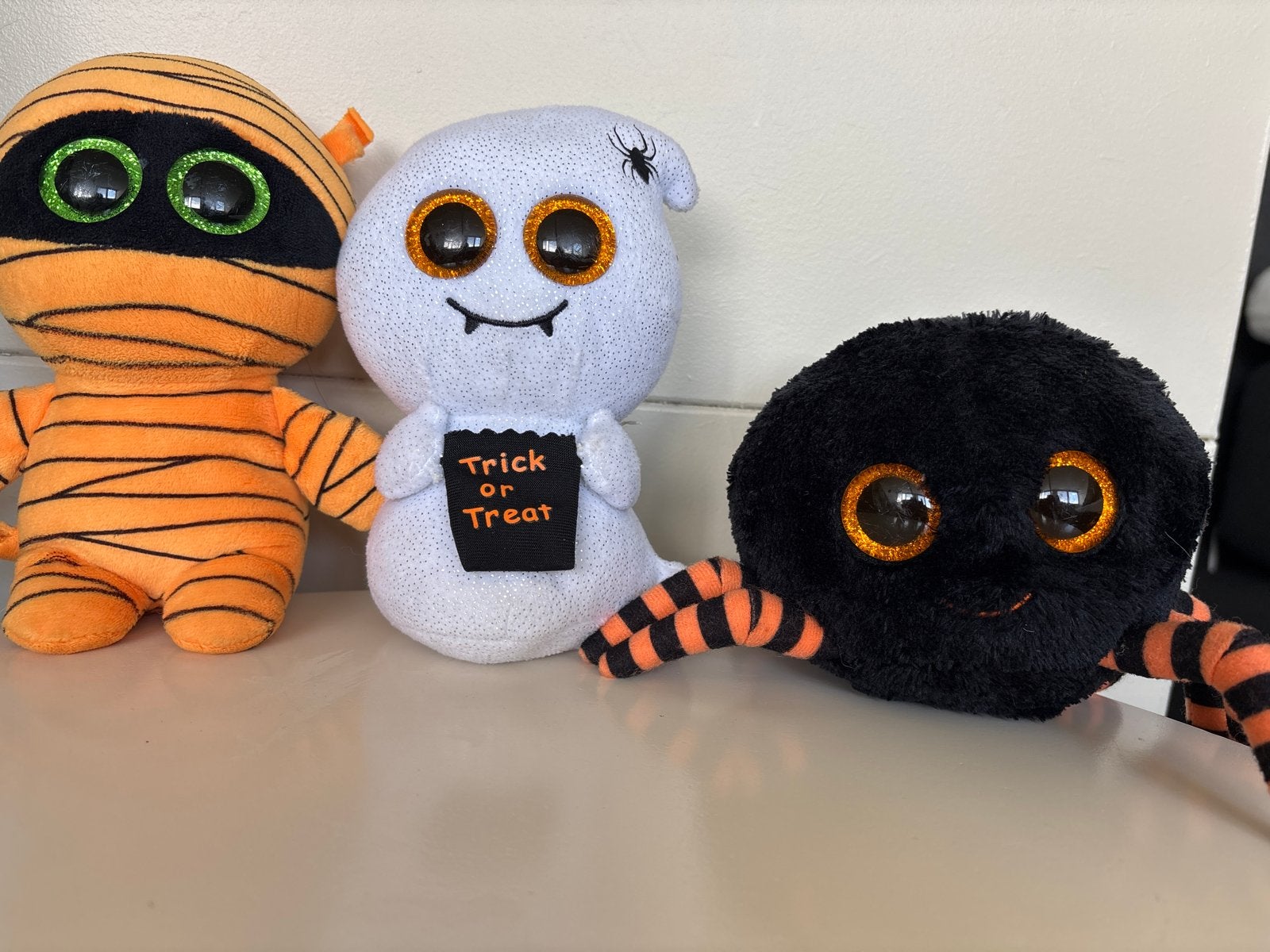 Ty Beanie Boo's Halloween Knuffels: Mummie, Spook, Spin, Oranje, Overige karakters, Overige typen, Ophalen of Verzenden