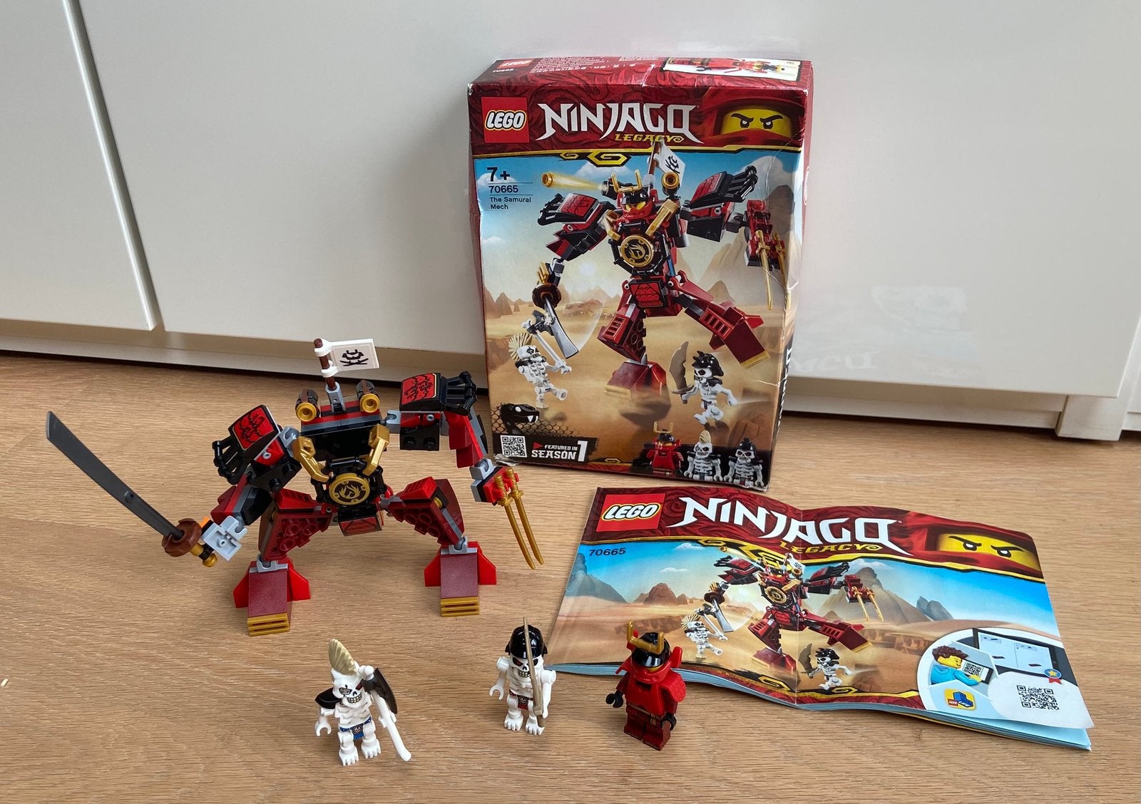 Lego Ninjago The Samurai Mech, Lego, Inclusief instructies, Ophalen of Verzenden, Zo goed als nieuw