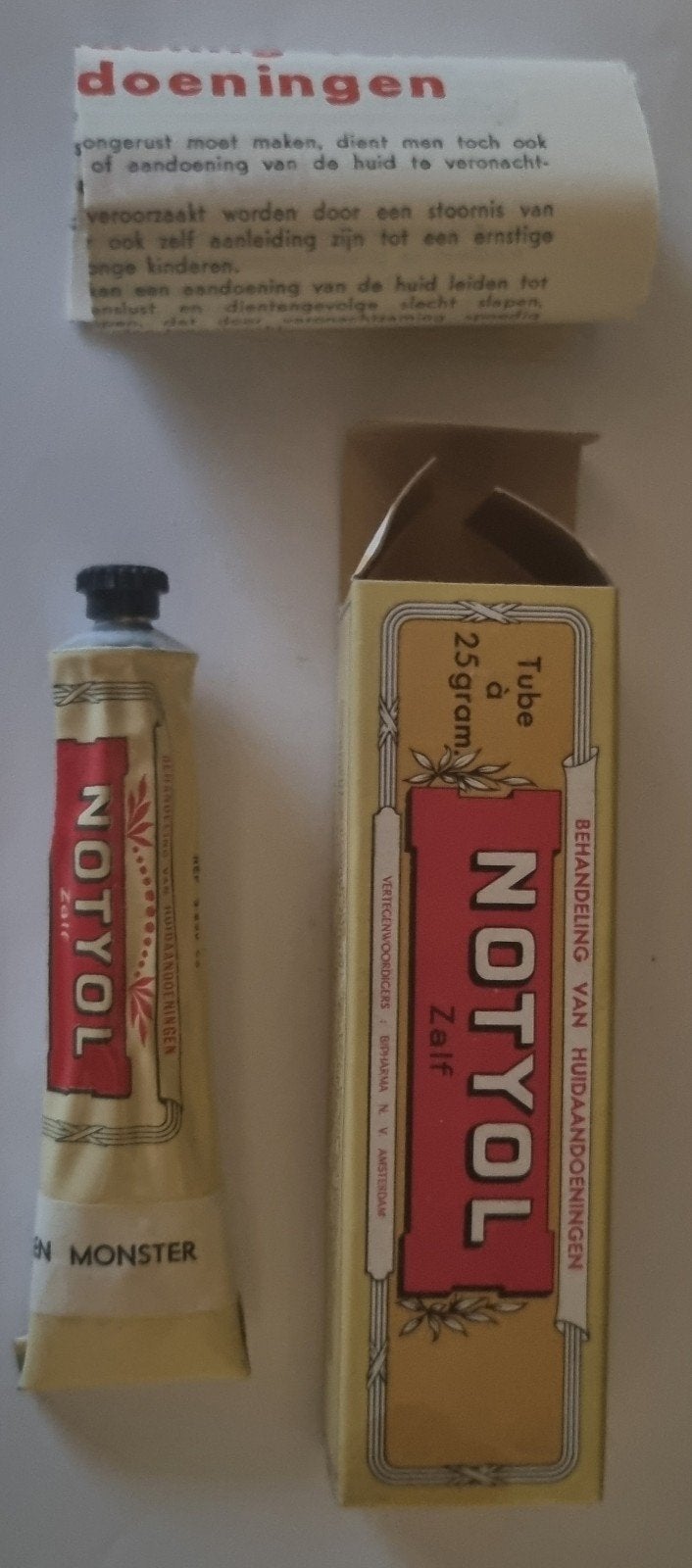 vintage Notyol zalf, Ophalen of Verzenden, Nieuw