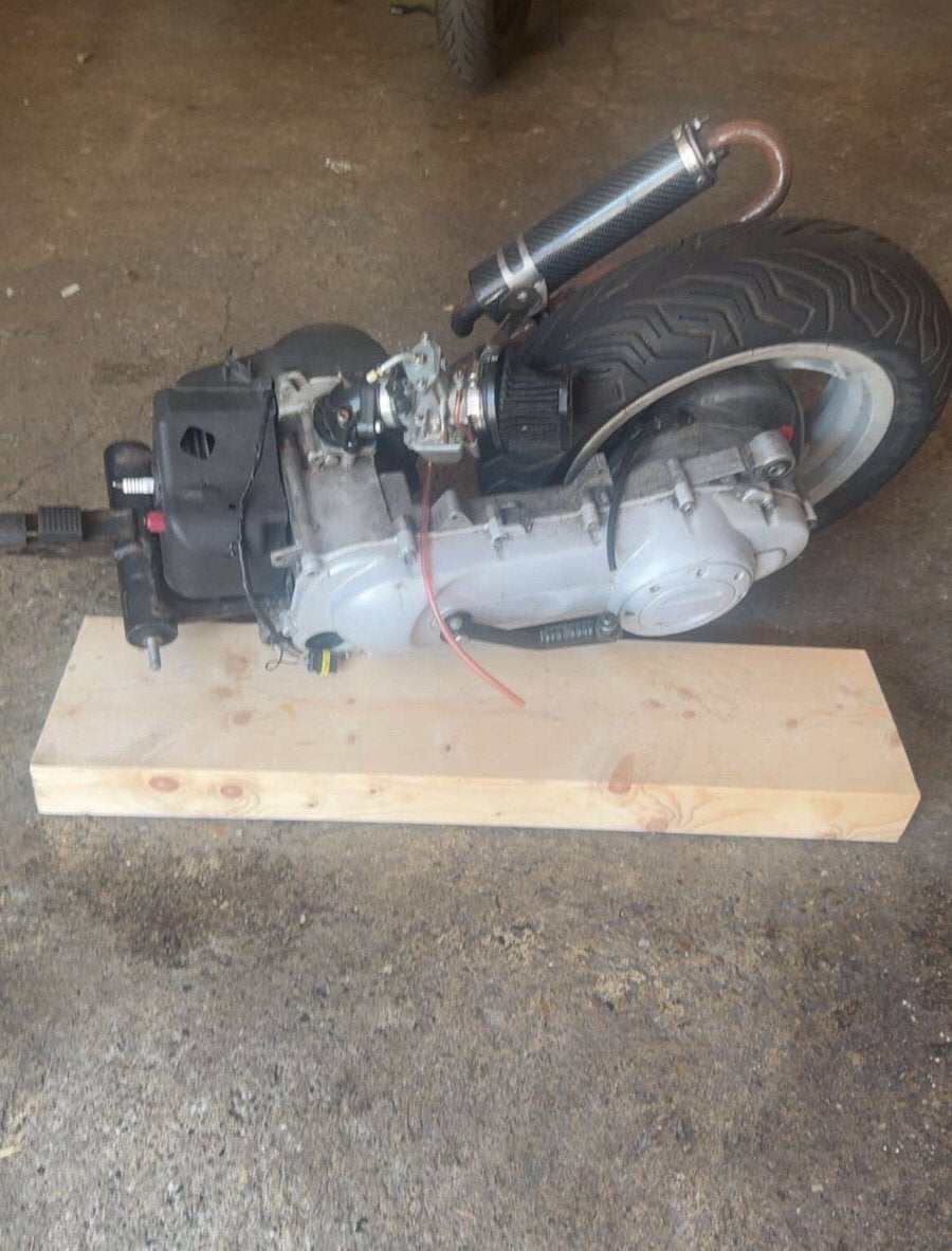 Piaggio 70cc blok, Fietsen en Brommers, Brommeronderdelen | Algemeen, Ophalen, Gebruikt, Blok, Piaggio