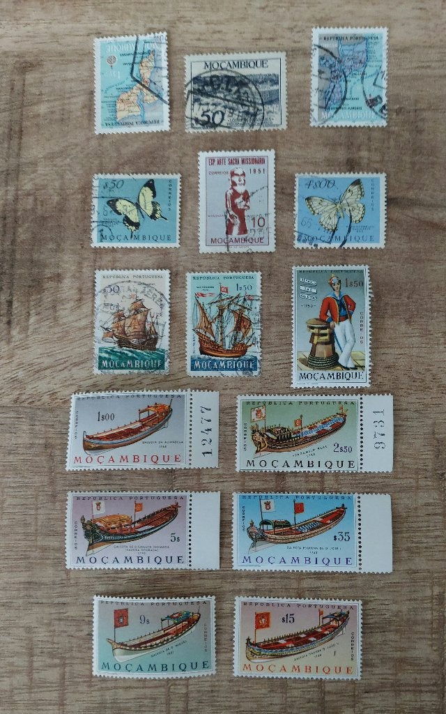 Diverse kavels Afrika o.a. Mozambique, Zambia, Angola, enz., Ophalen of Verzenden, Overige landen, Gestempeld