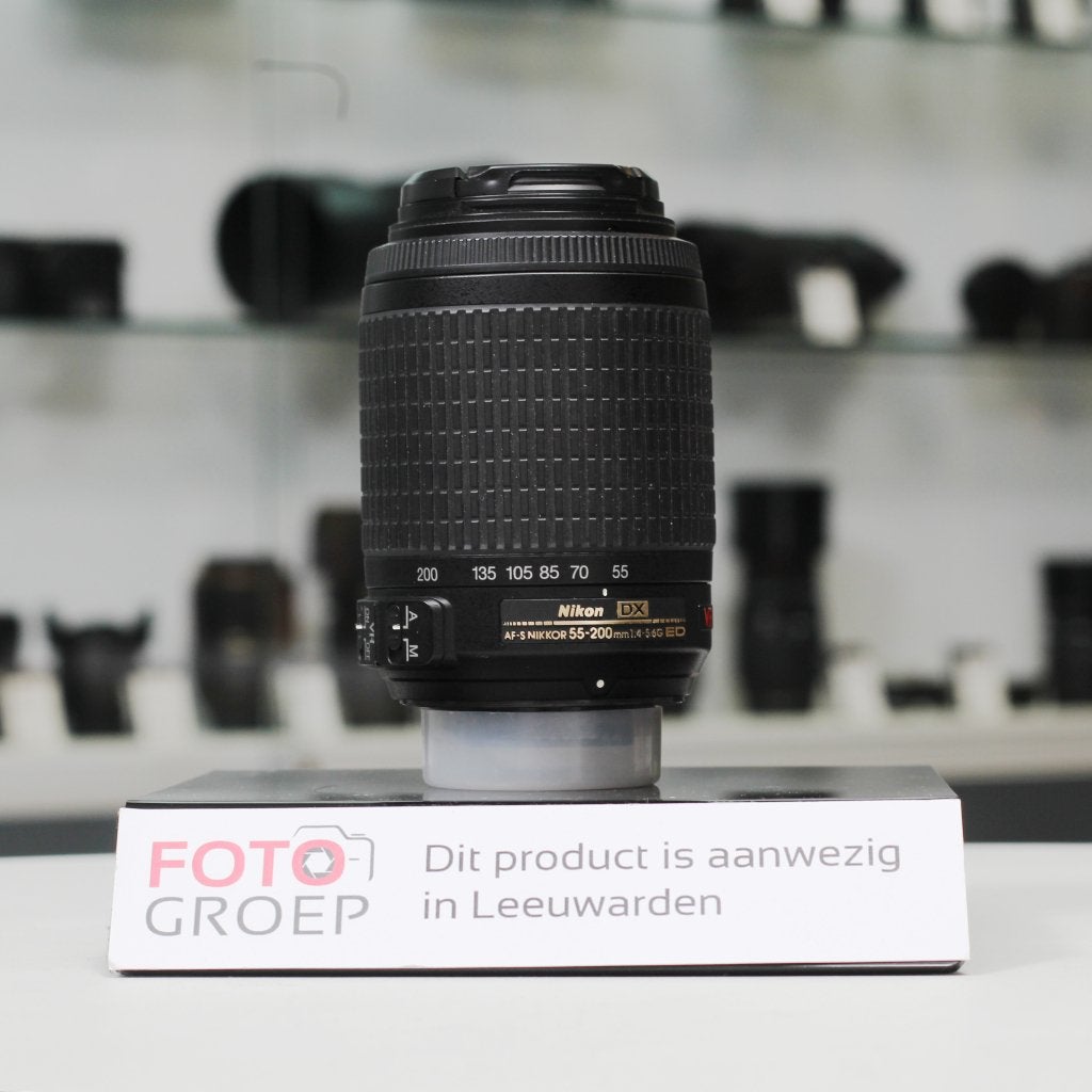 Nikon AF-S Nikkor 55-200mm F4-5.6G ED VR(Leeuwarden), Foto-Groep, Gebruikt, Luttekepoortstraat 26 3841 AX Harderwijk, Zoom