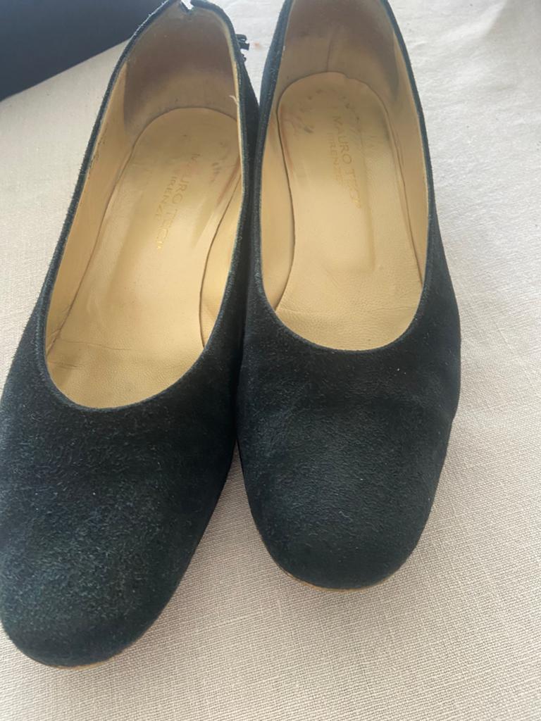 Mauro Teci ballerina’s 39, Zwart, Zo goed als nieuw, Ballerina's, Ophalen of Verzenden