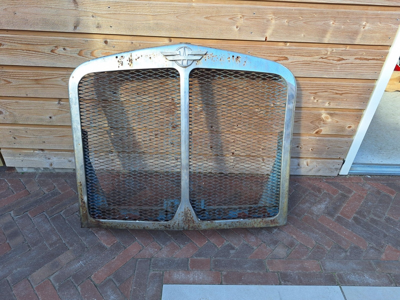 Vintage grill voor decoratie - 80x70cm, Ophalen of Verzenden