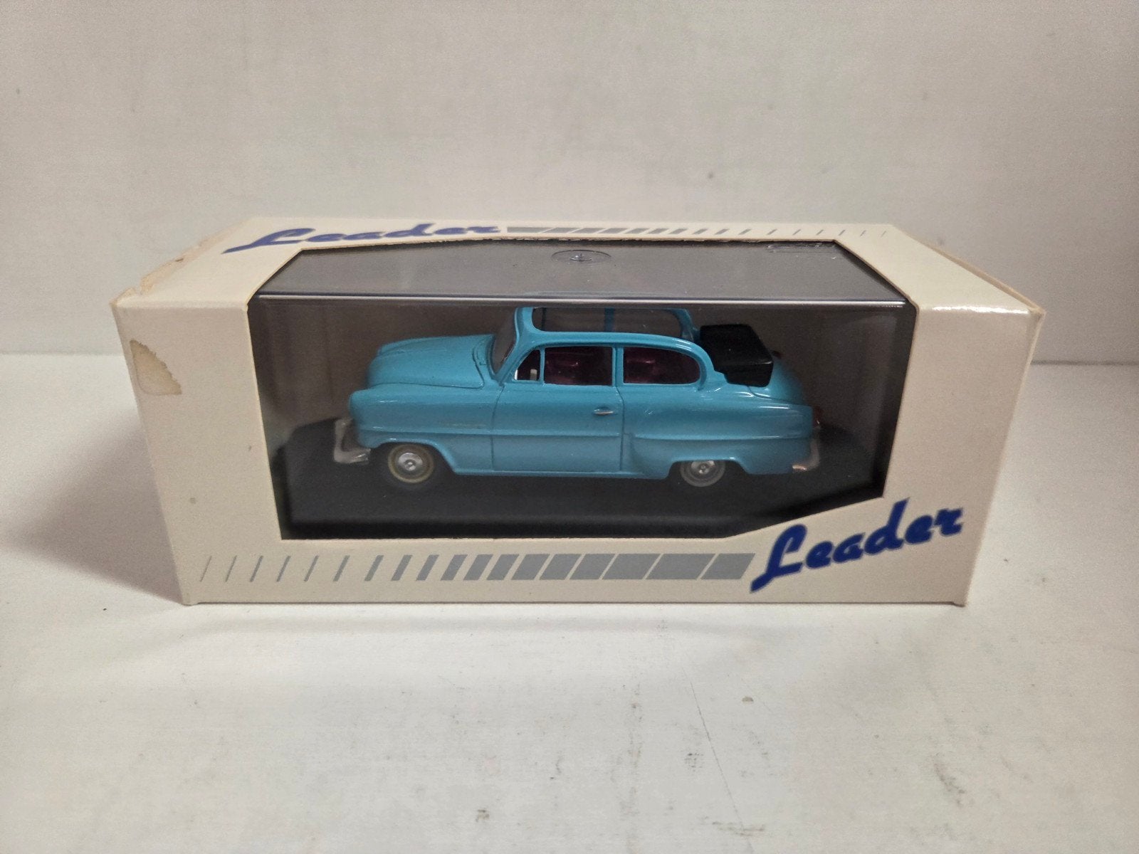 Leader Opel Olympia cabriolet 1:43, Overige merken, Auto, ., Ophalen of Verzenden