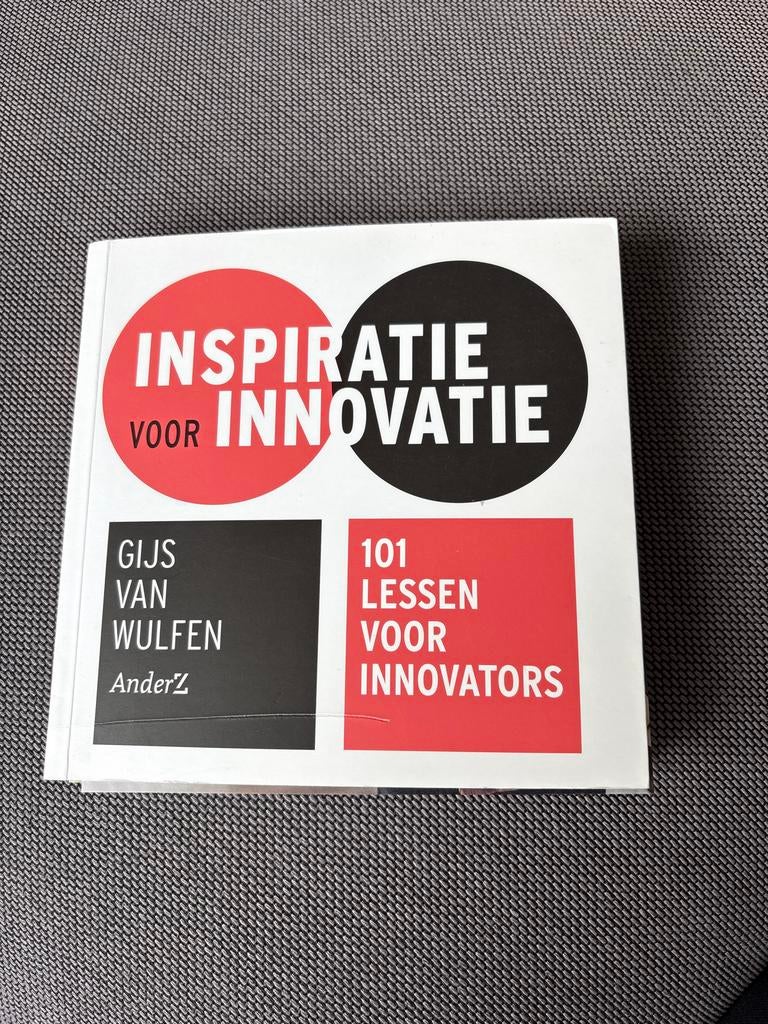 Inspiratie voor Innovatie - Gijs van Wulfen, Boeken, Ophalen of Verzenden, Gelezen, Economie en Marketing