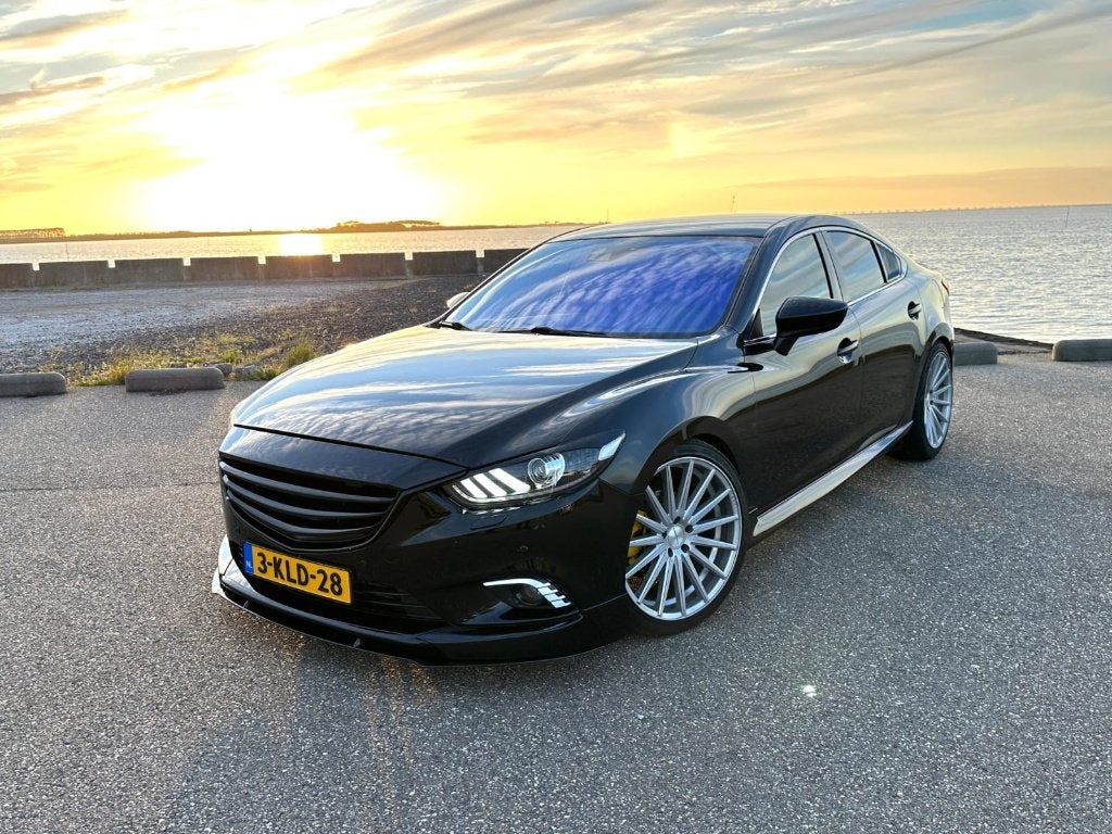 Te koop: Mazda 6 2.2D – 2013 –  220+ pk – Unieke Uitvoering, Auto's, Mazda, Voorwielaandrijving, Zwart, 4 cilinders, 2191 cc