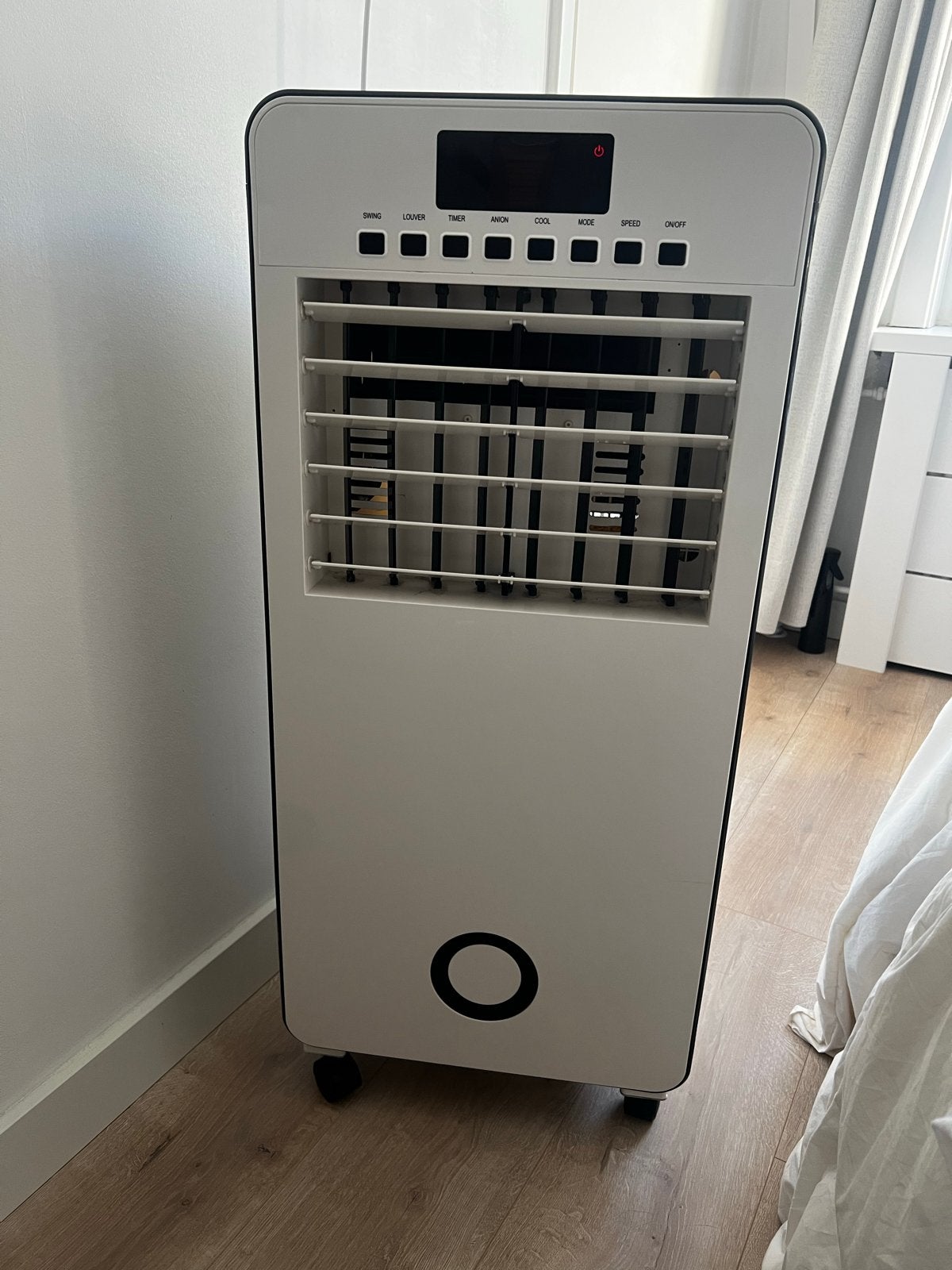 Luchtkoeler Coolboy ICE-50 80W met 3 snelheden en 12L tank, Witgoed en Apparatuur, Airco's, Ophalen, Gebruikt, Minder dan 60 m³