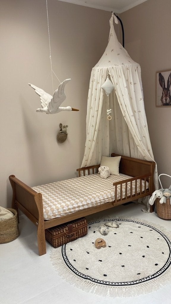Woodies peuterbed 70x140cm, Ophalen, 70 tot 85 cm, 140 tot 160 cm, Zo goed als nieuw