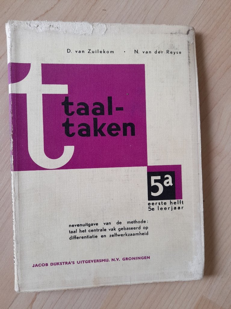 TAALTAKEN 5A door D van Zuilekom ea, Ophalen of Verzenden, Gelezen