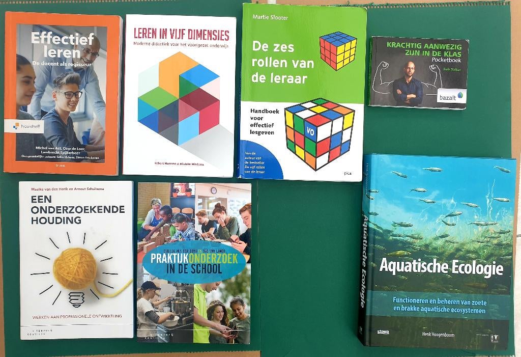 Lerarenopleiding boeken, Boeken, Gelezen, Diverse auteurs, Beta, HBO