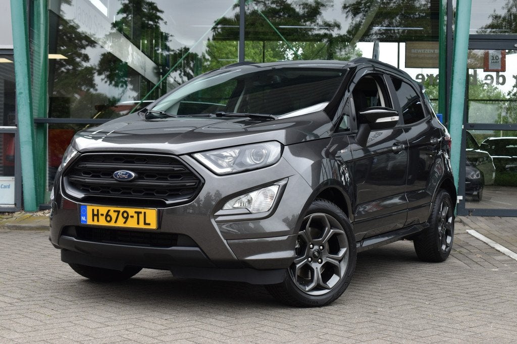 Ford EcoSport 1.0 EcoBoost ST-Line Black Automaat 126pk | Cr, Auto's, Ford, Bedrijf, Te koop, Ecosport, ABS, Airbags, Airconditioning