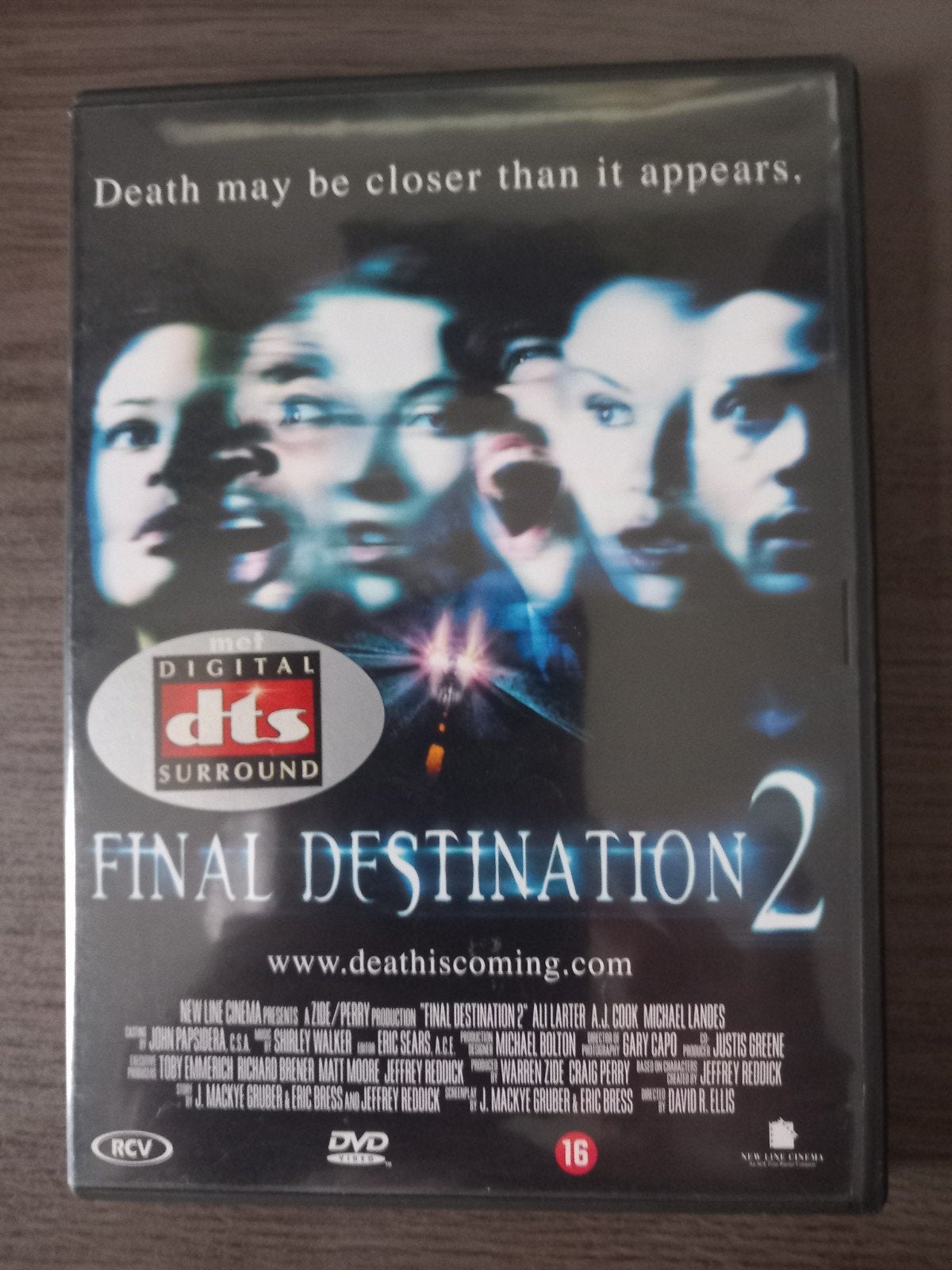 Final Destination 2 DVD - Horrorfilm, Cd's en Dvd's, Dvd's | Horror, Vanaf 16 jaar, Slasher, Nederlands, Ophalen of Verzenden