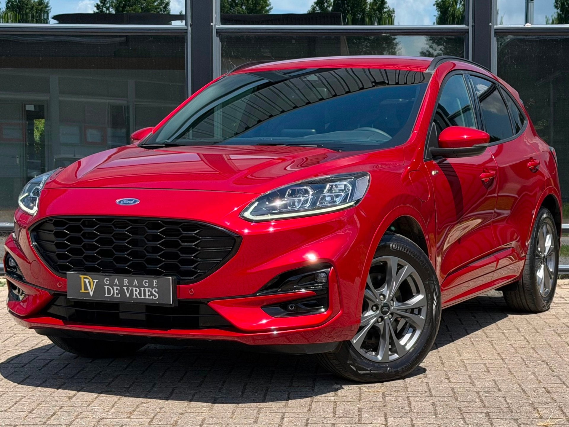 Ford Kuga 2.5 PHEV ST-Line X 225pk B&O Winter Pack Camera Ga, Auto's, Gebruikt, Zwart, 4 cilinders, Origineel Nederlands