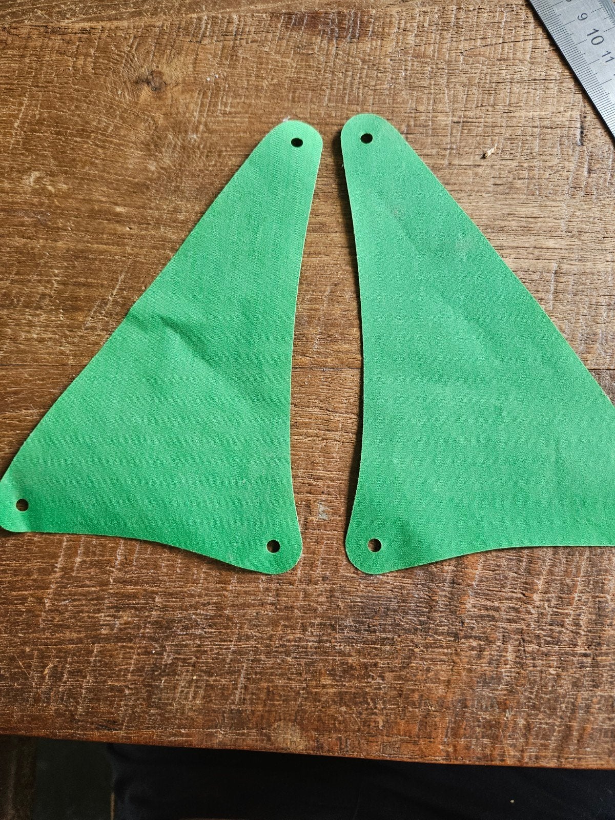 Lego zeil groen (2 stuks), Ophalen of Verzenden, Gebruikt, Accessoire, Lego