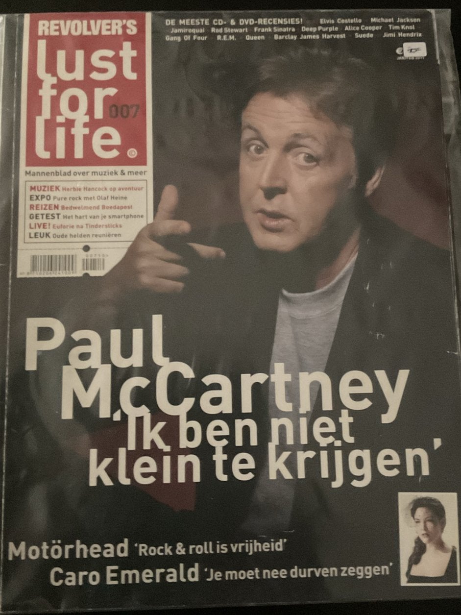Revolver's Lust for Life 007 - Paul McCartney, Verzenden, Zo goed als nieuw, Artiest