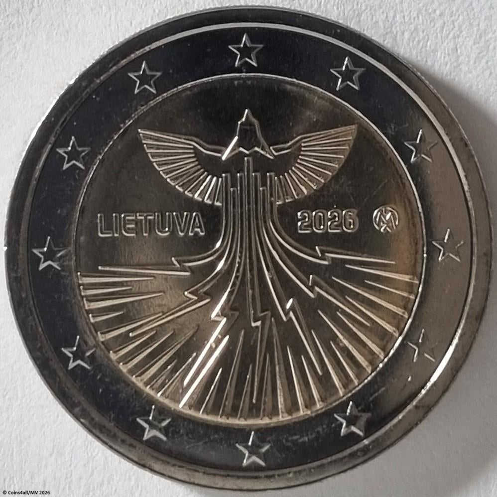 Litouwen bijzondere 2 euromunten UNC 2015 - 2026, Postzegels en Munten, Munten | Europa | Euromunten, Ophalen of Verzenden, Overige landen