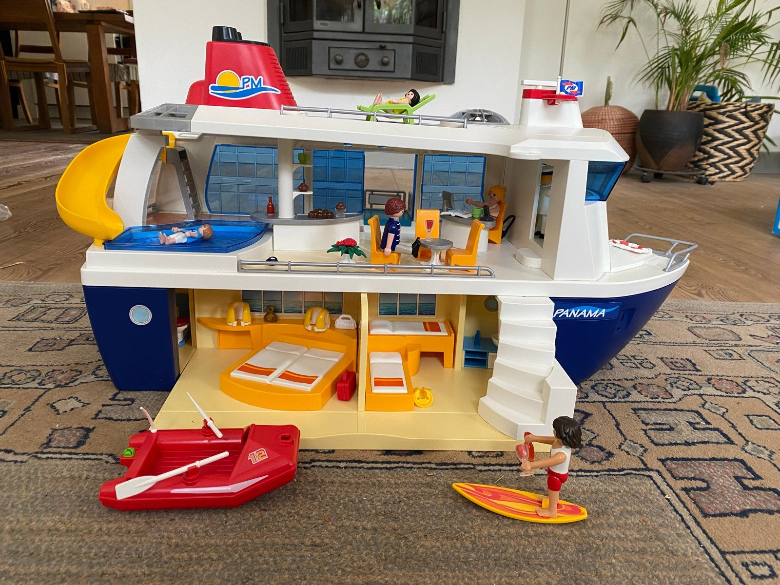 Playmobil Luxe Jacht met Figuren en Accessoires, Ophalen, Gebruikt, Jongen of Meisje